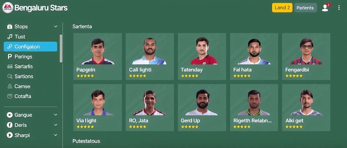 Bengaluru Stars FIFA Kannada Localization Bengaluru Stars FIFA Kannada language interface