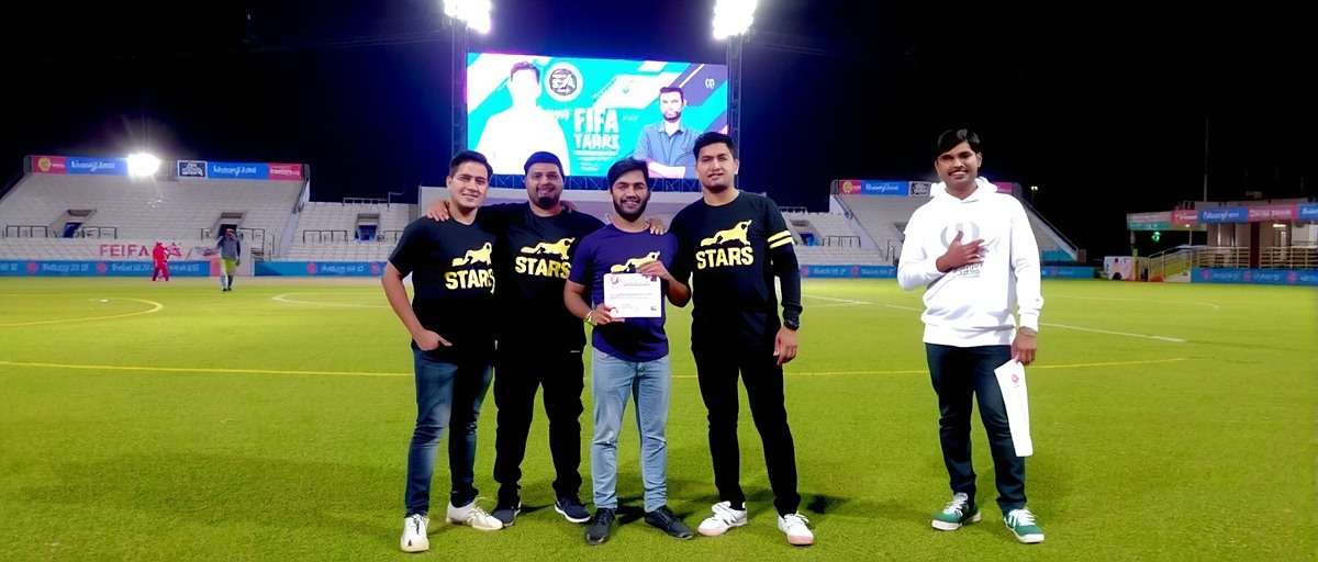 Bengaluru Stars FIFA Community Tournament Bengaluru Stars FIFA community members at a local tournament event