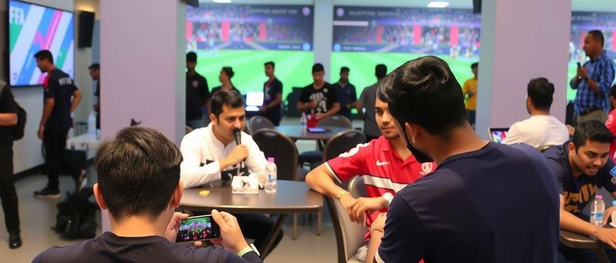 Bengaluru Stars FIFA Player Meetup Bengaluru Stars FIFA players meeting at a local gaming event